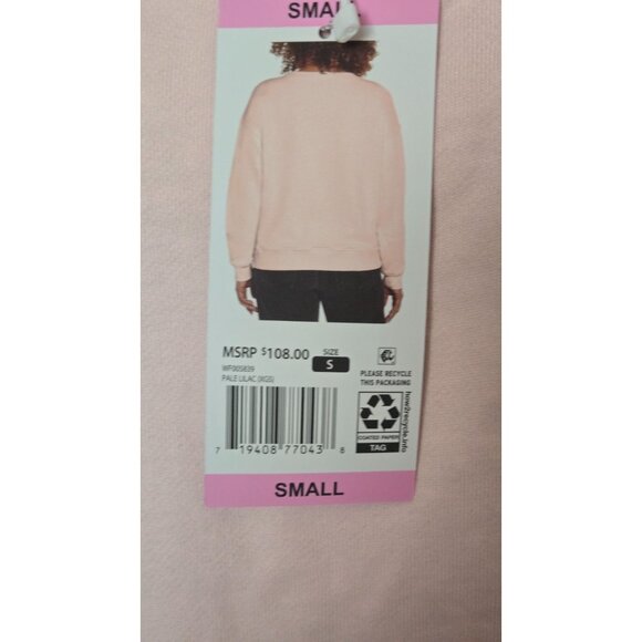 Wildfox Brunch Club Everyday Pink cotton Sweatshirt size S - Picture 7 of 8